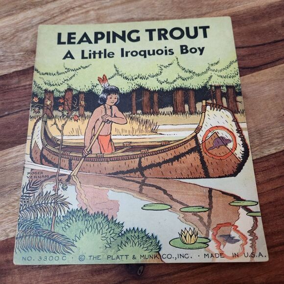 Vintage Platt & Munk Children’s Books • Roger Vernam • Native American Stories - Picture 4 of 8
